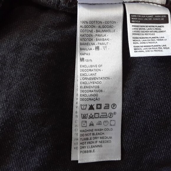NWOT Levi's Black Denim Jacket XL - Picture 7 of 10
